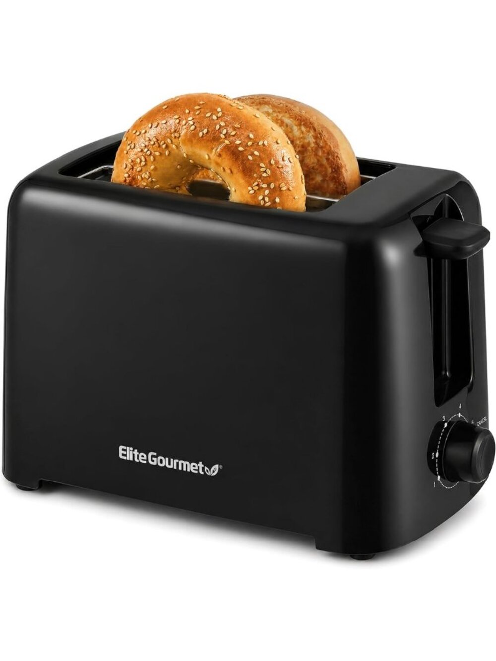 Cool Touch 2-Slice Toaster with 6 Browning Levels & Extra Wide Slots for Bagels